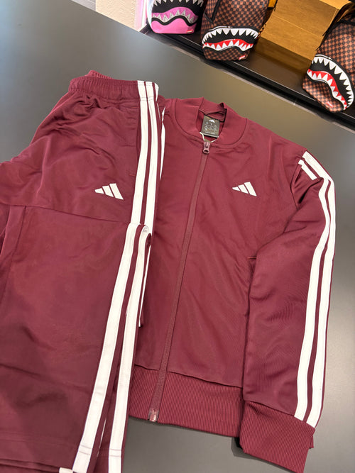 Tuta essential Adidas bordeaux donna