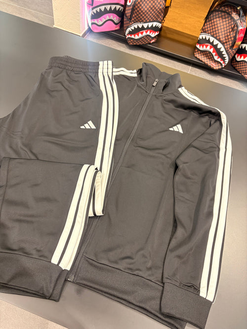 Tuta Adidas Classic 3lines black uomo