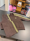 Tuta Adidas firebird brown/yellow
