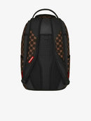 Zaino sharks in paris wtf bubble brown check backpack