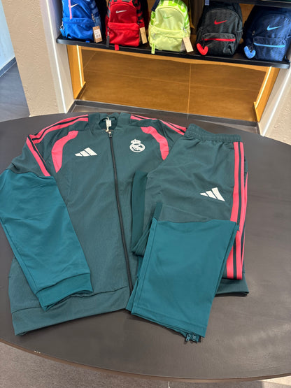 Tuta Adidas real Madrid microfibra SS26/27