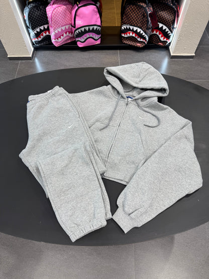 Tuta Nike oversize X zip grigia