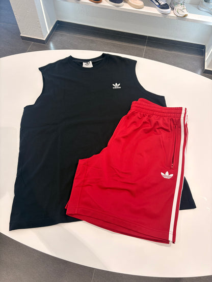 Coordinato adidas canotta black pant multi color