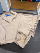 Tuta Adidas firebird woven beige 3lines tex