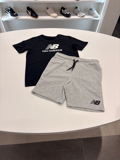 Completino new balance ragazzo black