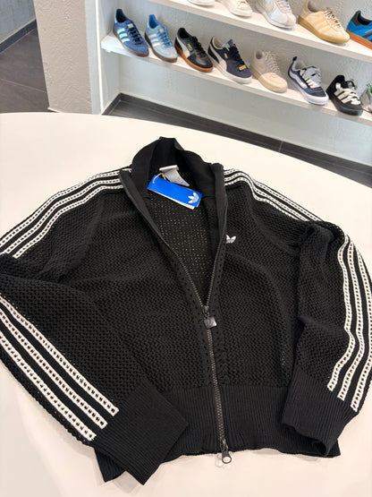 Giacca traforata Adidas black