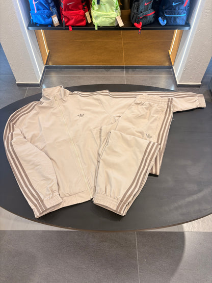 Tuta Adidas firebird woven beige 3lines tex