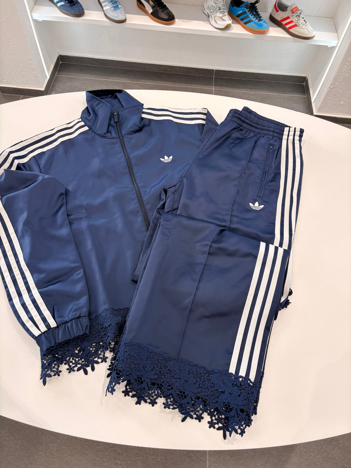 Tuta Adidas merletto SS2026/2027 Blu