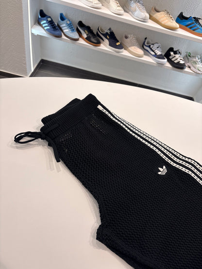 Pantalone traforato Adidas black