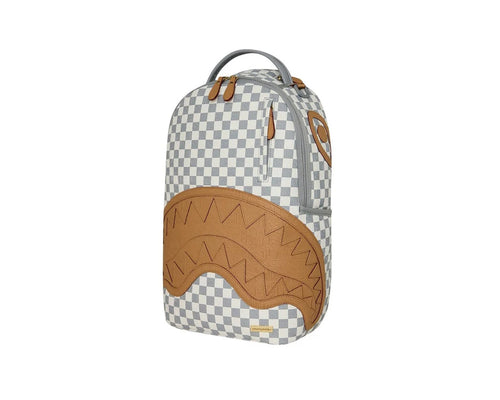 Zaino Sprayground Embossed Cream Check Backpack