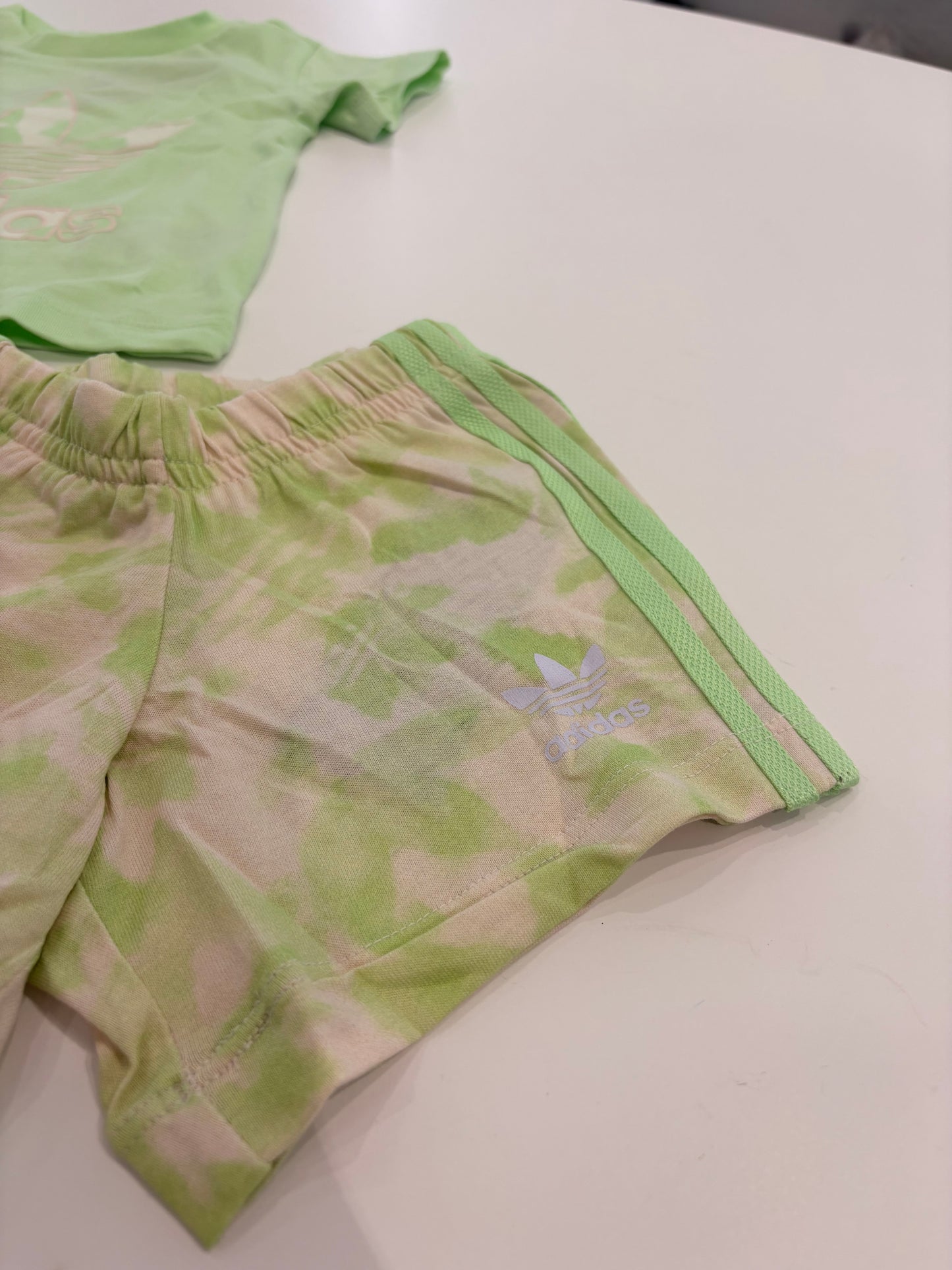 Coordinato baby Adidas verde