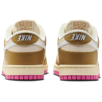 Nike Dunk Low SE Just Do it Bronzine Pink