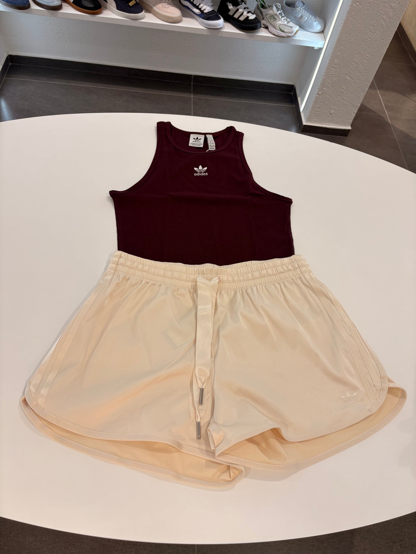 Coordinato adidas canotta bordeaux by PEARL