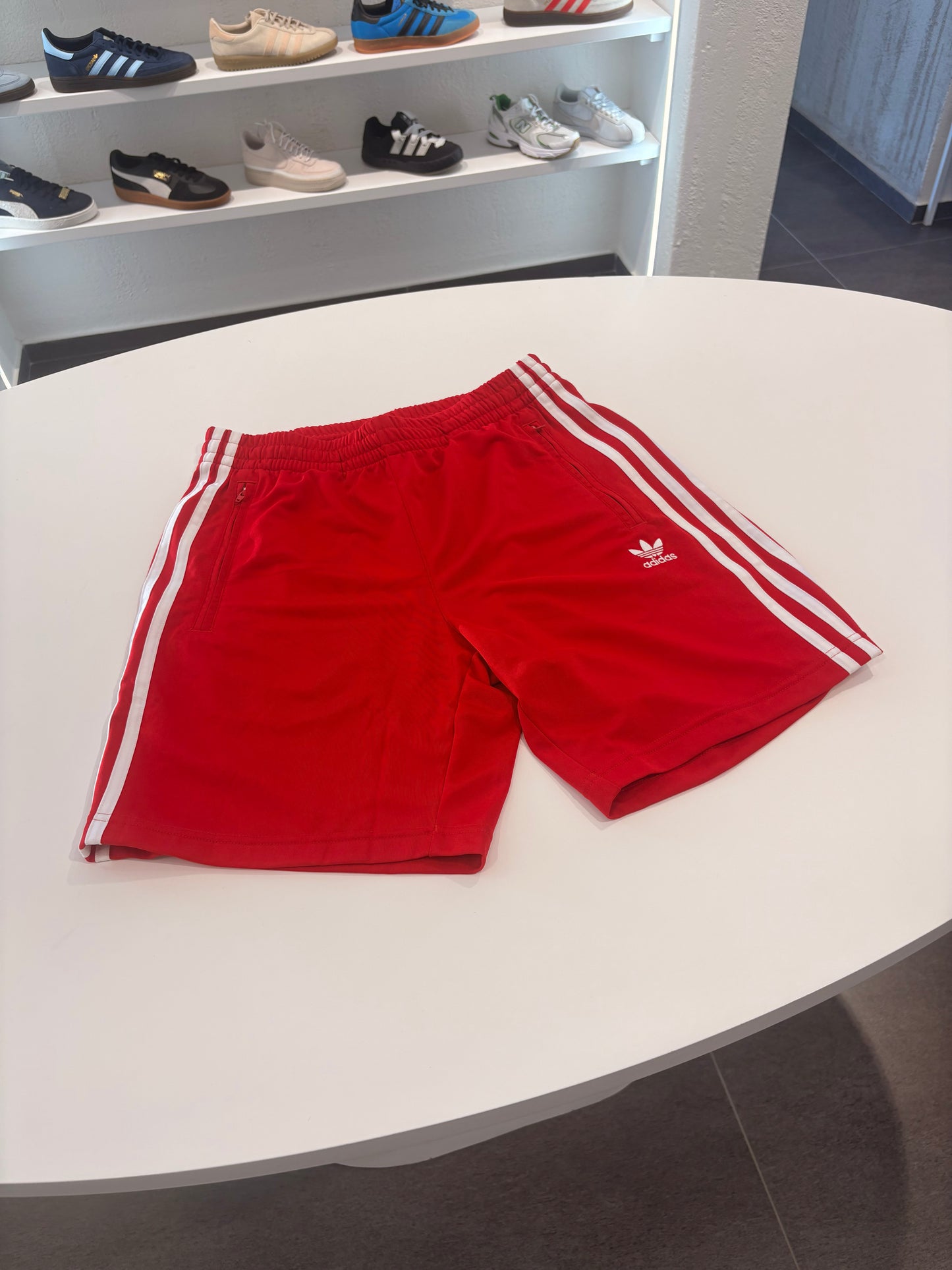 Bermuda Adidas rosso