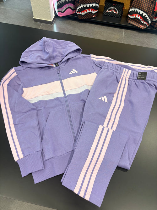 Tuta Adidas seasonal kids 3s lilla