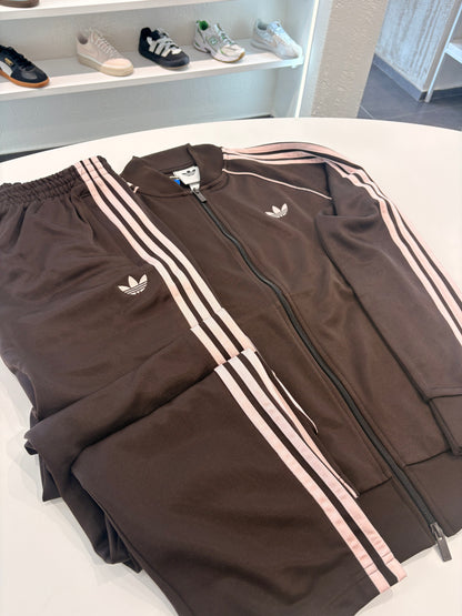 Tuta Adidas ORIGINALS brown/pink