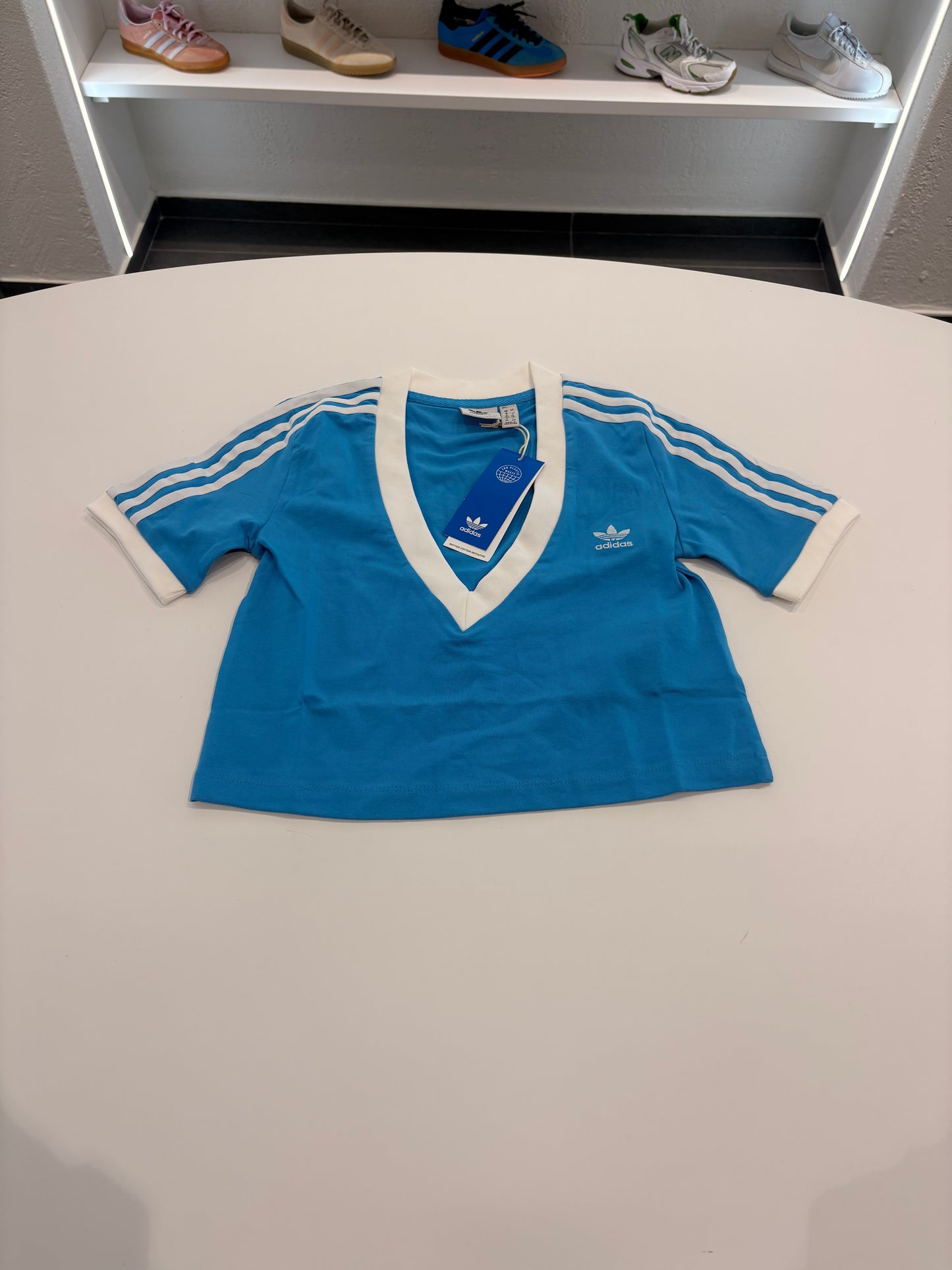 T-shirt cropped tee