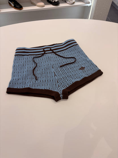 Shorts Adidas ORIGINALS in maglia blue brown