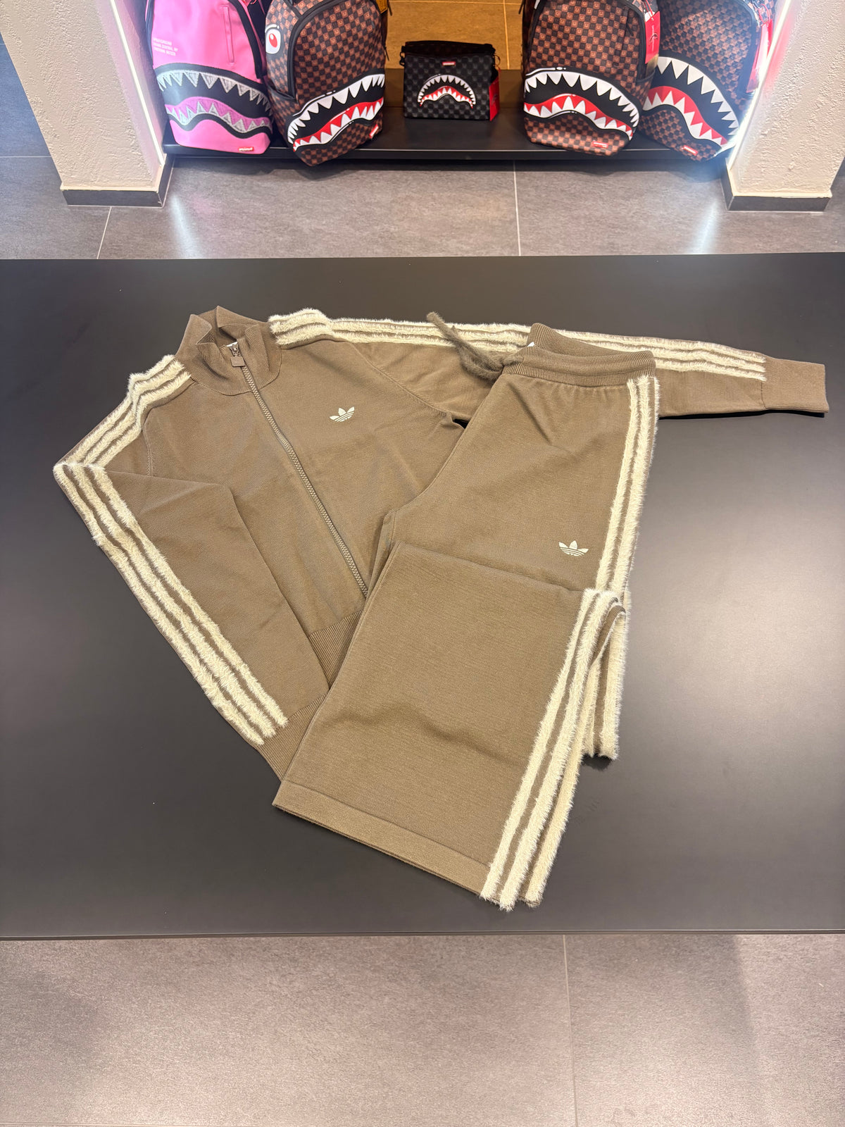 Tuta Adidas firebird 3lines peluche