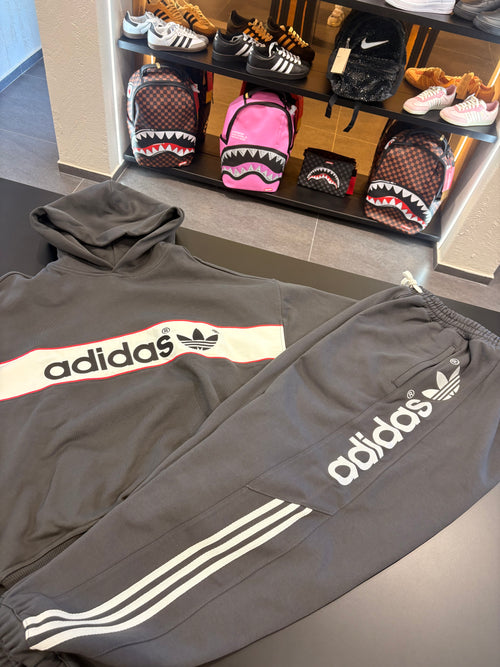 Tuta Adidas New York style cappuccio grey