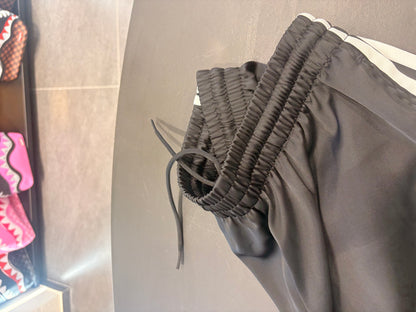 Pantalone Adidas satin black