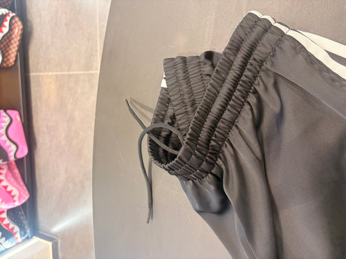 Pantalone Adidas satin black