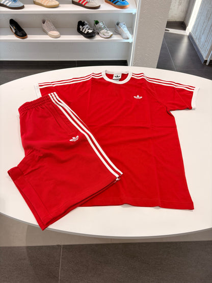 Coordinato estivo Adidas ORIGINALS rosso