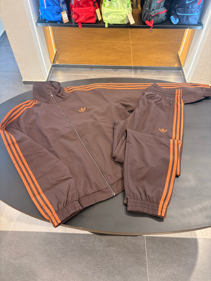 Tuta Adidas firebird woven brown/bronze 3lines tex