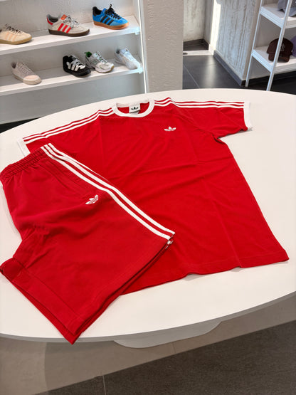Coordinato estivo Adidas ORIGINALS rosso