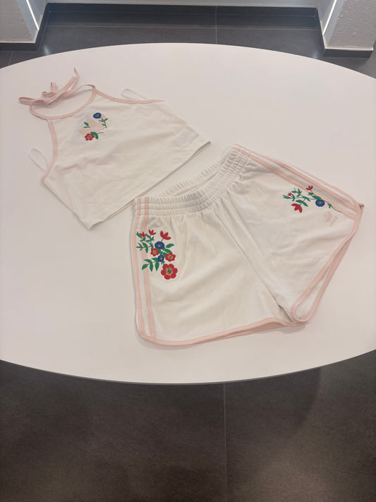 Coordinato flowers Adidas