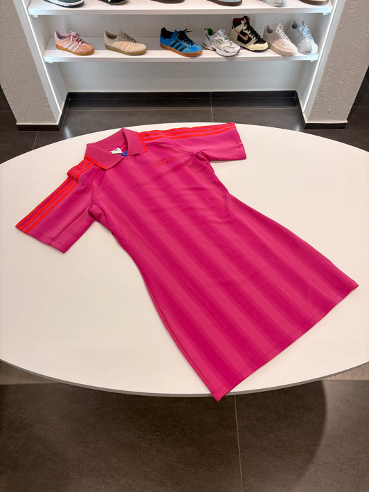 Vestito di maglina Adidas FOOTIE FUCSIA