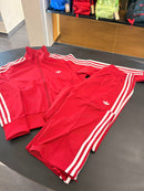 Tuta Adidas firebird Classic crop bordeaux