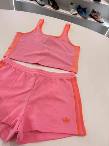 Coordinato Adidas canotta pink/orange