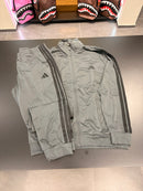 Tuta Adidas 3lines grigio scuro