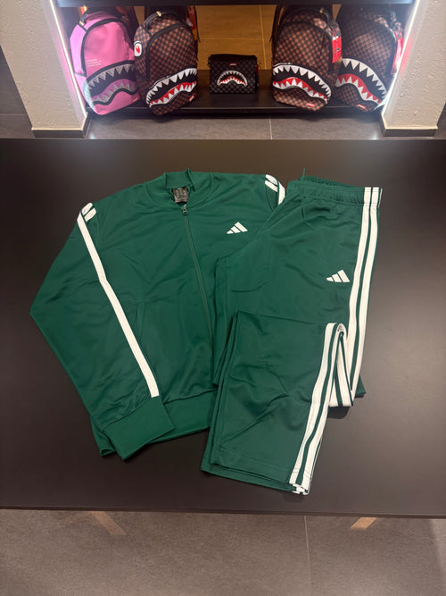 Tuta Adidas donna 3s fleece verde