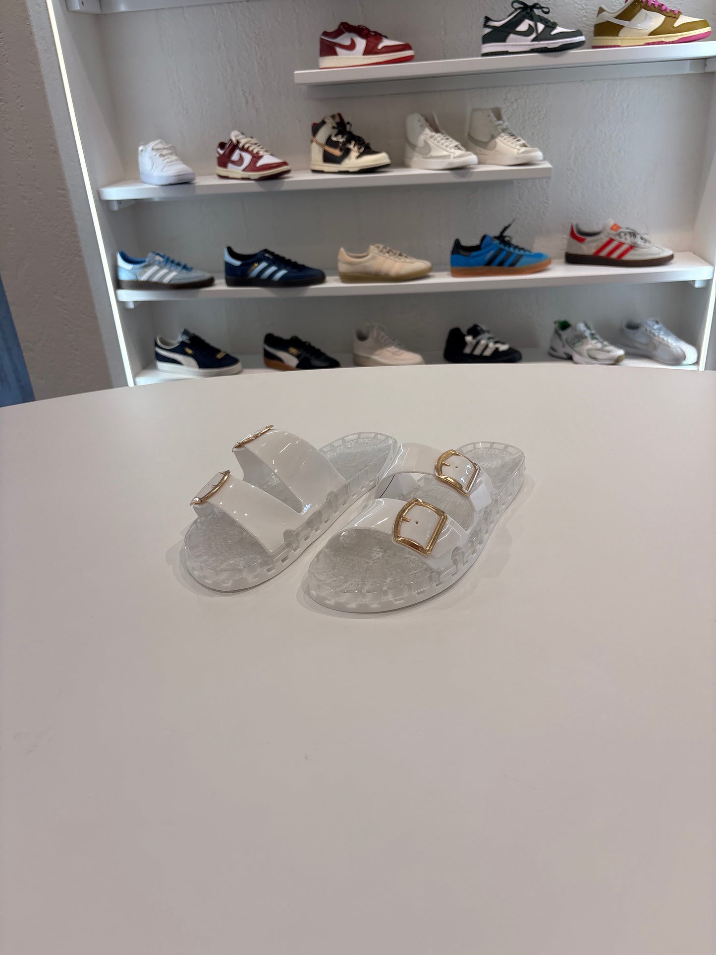 Ciabatta Kappa mood sensi bianco lucido