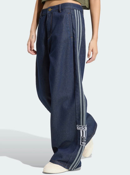 Pant jeans Adidas wide leg indigo/denim