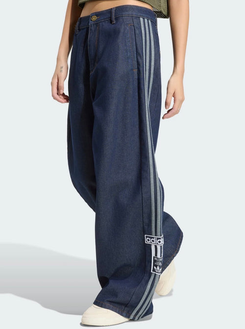 Pant jeans Adidas wide leg indigo/denim