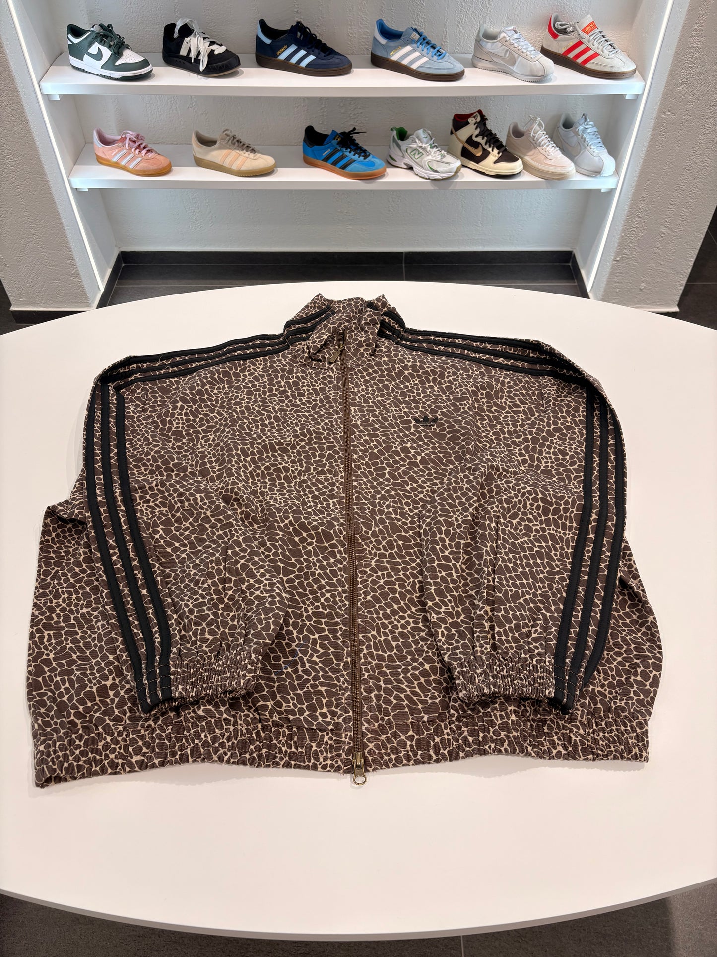 Jacket animalier oversized denim