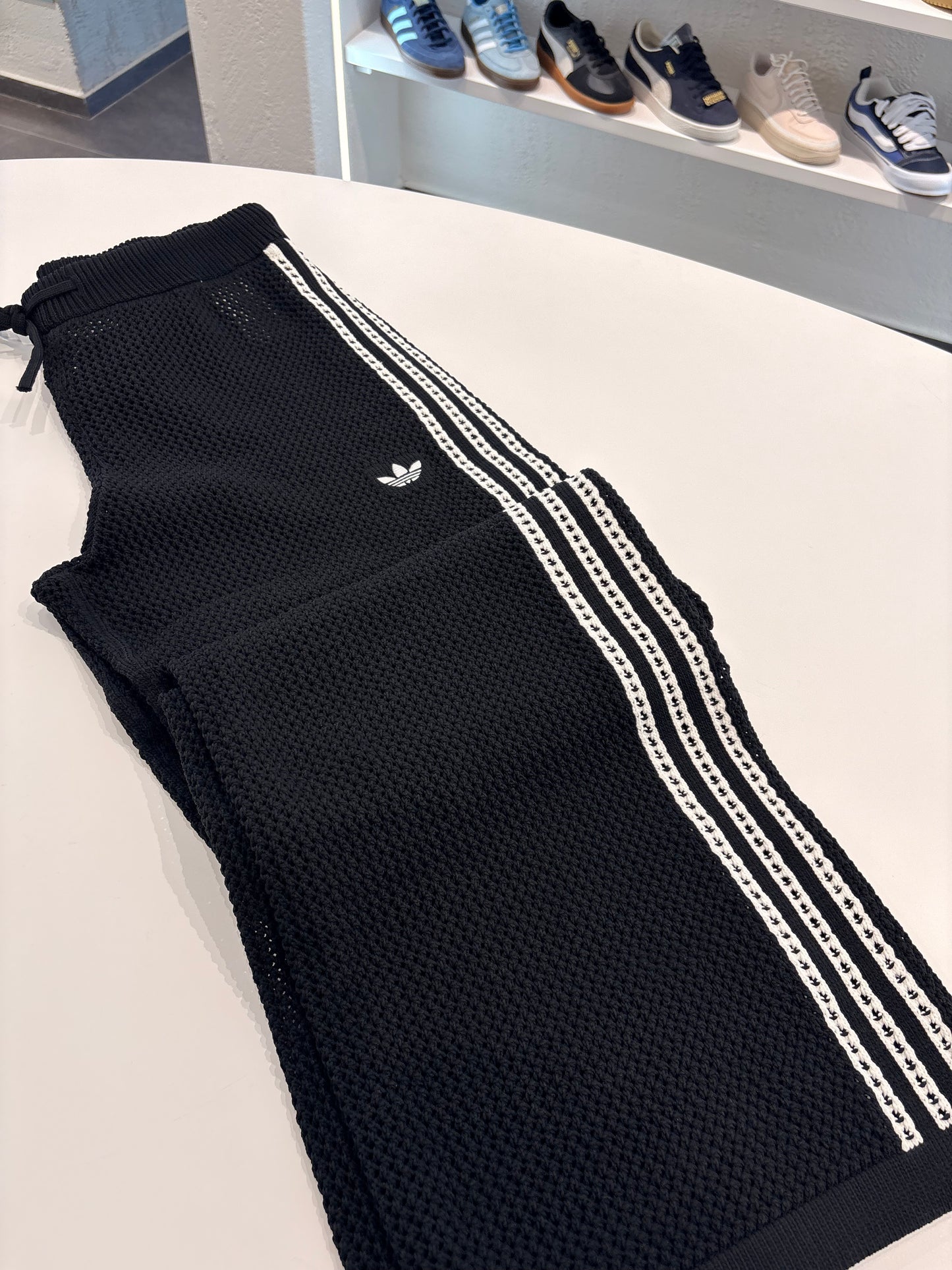 Pantalone traforato Adidas black