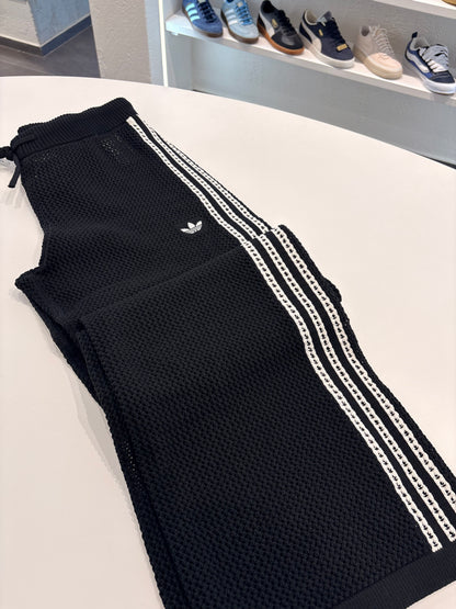 Pantalone traforato Adidas black