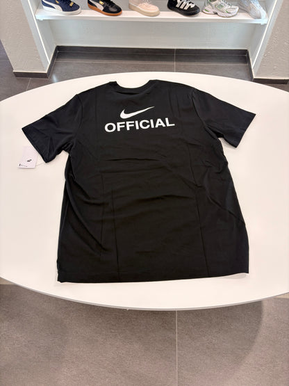 T-shirt Nike official black