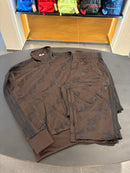 Tuta monogram firebird Adidas brown