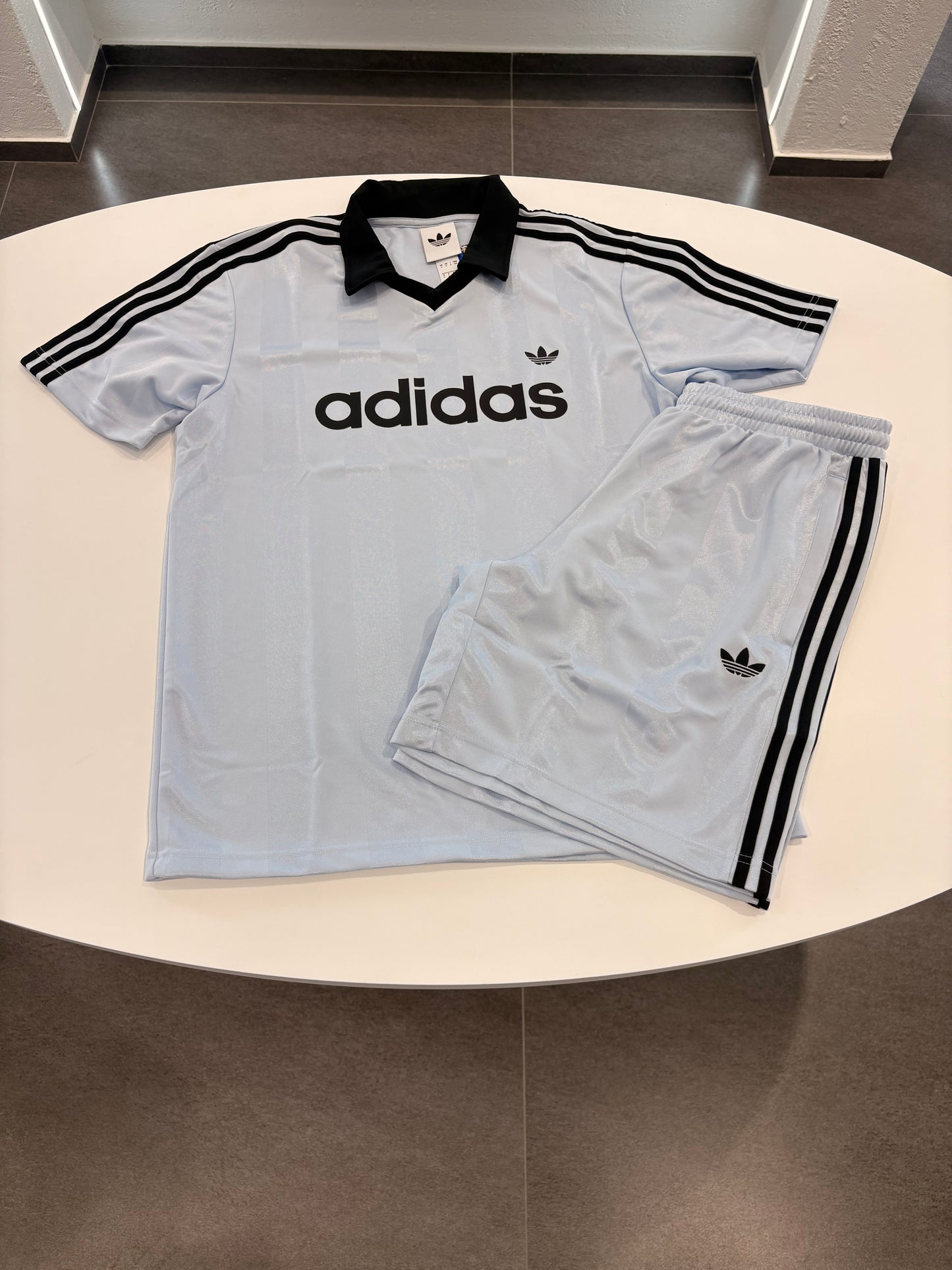 Coordinato Adidas Jersey blue Sky