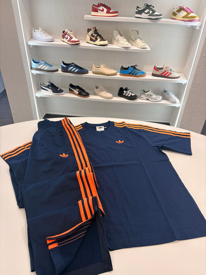 Coordinato Adidas blue/orange