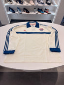 Polo Adidas basket 3lines blu
