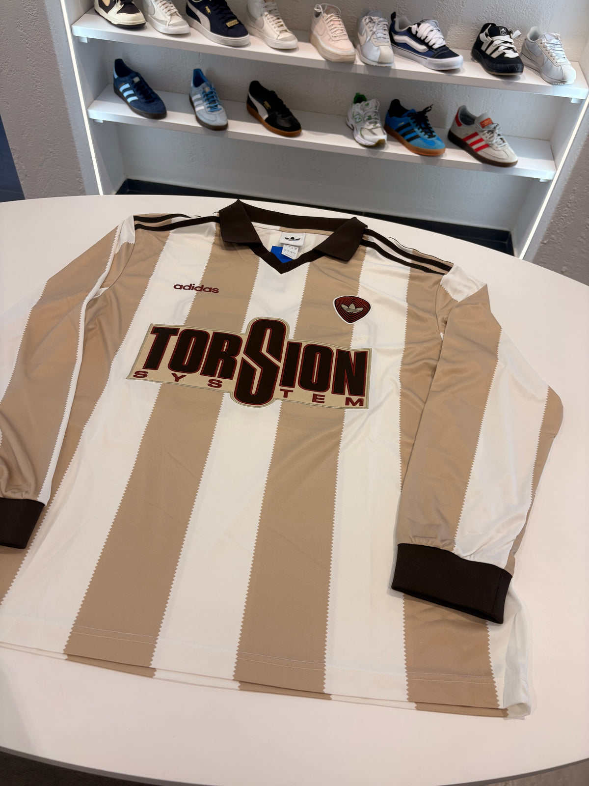 Polo Adidas cappuccino 96