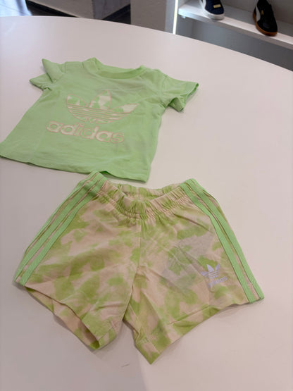 Coordinato baby Adidas verde