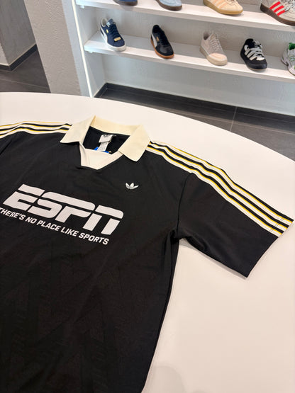 Polo oversize Adidas TOTAL black