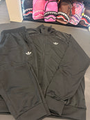 Tuta Adidas tech ess track suit black